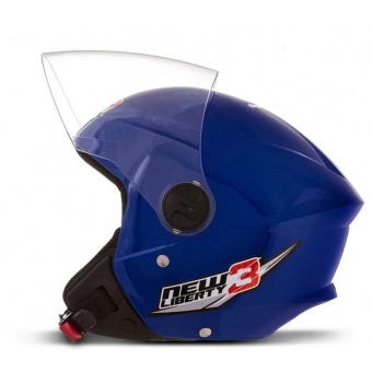 CAPACETE NEW LIBERTY 3 AZUL 60