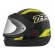 CAPACETE NEW SM PRETO/AMARELO 56
