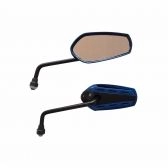 RETROVISOR PREMIUM MTX BASE AZUL P/ YAMAHA