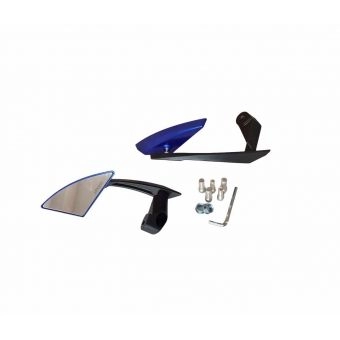 RETROVISOR MINI RACE 6230 AZUL (ESPORTIVO)