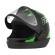 CAPACETE NEW SM PRETO/VERDE 58