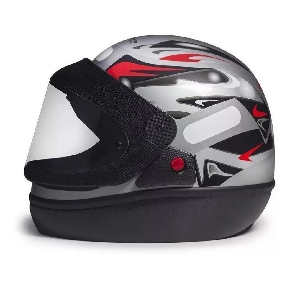 CAPACETE SAN MARINO PRATA 58