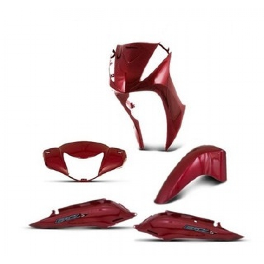 KIT CARENAGEM BIZ 125 VERMELHO 13-14 ES