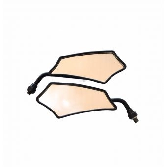 RETROVISOR GOLD BASE ROSA P/ YAMAHA (PAR)
