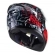 CAPACETE ICON FRANK PRETO/VERMELHO 60