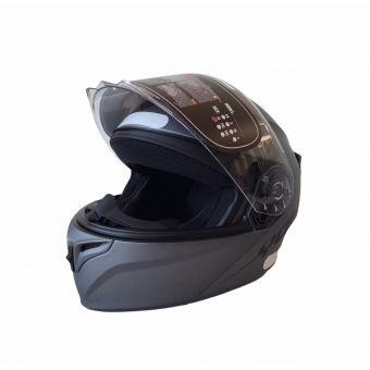 CAPACETE NEW PRATIK TITANIUM 58 FOSCO