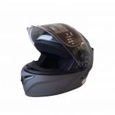 CAPACETE NEW PRATIK TITANIUM 58 FOSCO