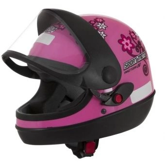 CAPACETE SM ROSA 56 FEMME