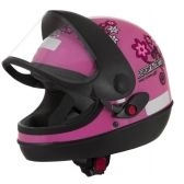 CAPACETE SM ROSA 56 FEMME