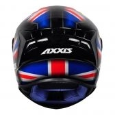 CAPACETE AXXIS DRAKEN UK GLOSS BLACK/RED/BLUE 64/X