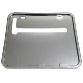 SUPORTE PLACA CROMADO