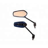 RETROVISOR PREMIUM MTX BASE AZUL ART. P/ YAMAHA