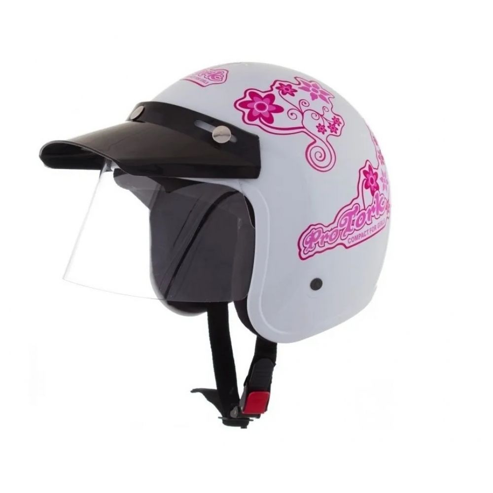CAPACETE LIBERTY COMPACT BRANCO 58 FEMME