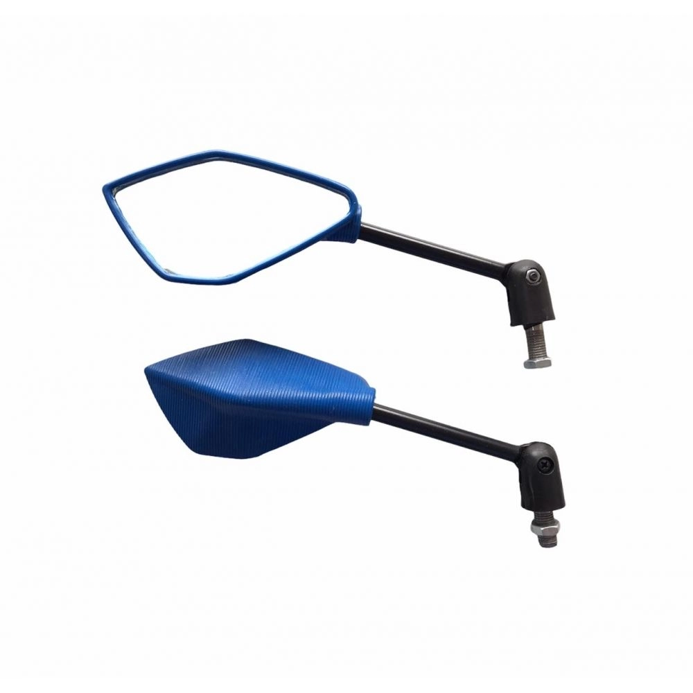 RETROVISOR ESPORTIVO NAJA AZUL ARTICULADO (PAR)