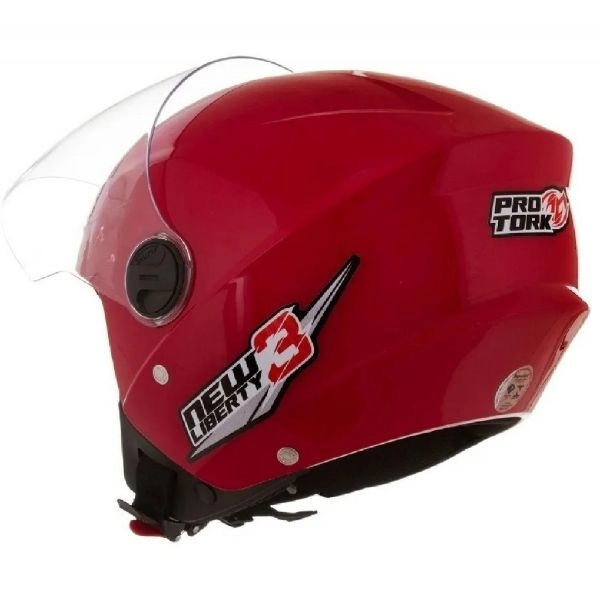 CAPACETE NEW LIBERTY 3 VERMELHO 58
