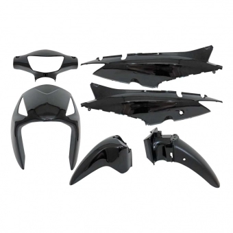 KIT CARENAGEM BIZ 125 PRETO 05-10