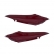 TAMPA LATERAL BIZ 125 VERMELHO 12 EX