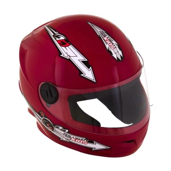CAPACETE LIBERTY 4 VERMELHO 54 INFANTIL