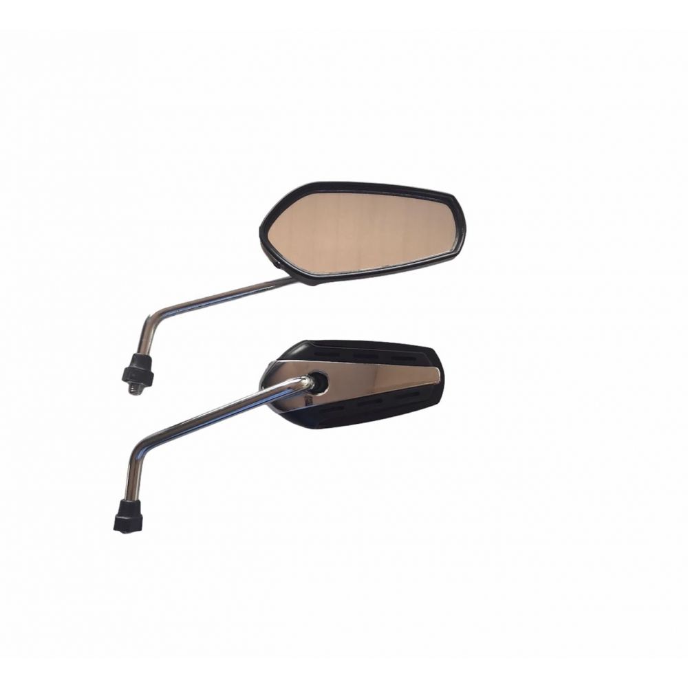 RETROVISOR PREMIUM MTX BASE CROMADA HASTE CROMADO