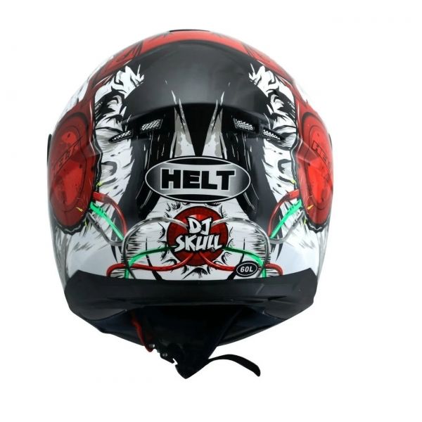 CAPACETE NEW RACE DJ SKULL 60