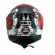 CAPACETE NEW RACE DJ SKULL 60