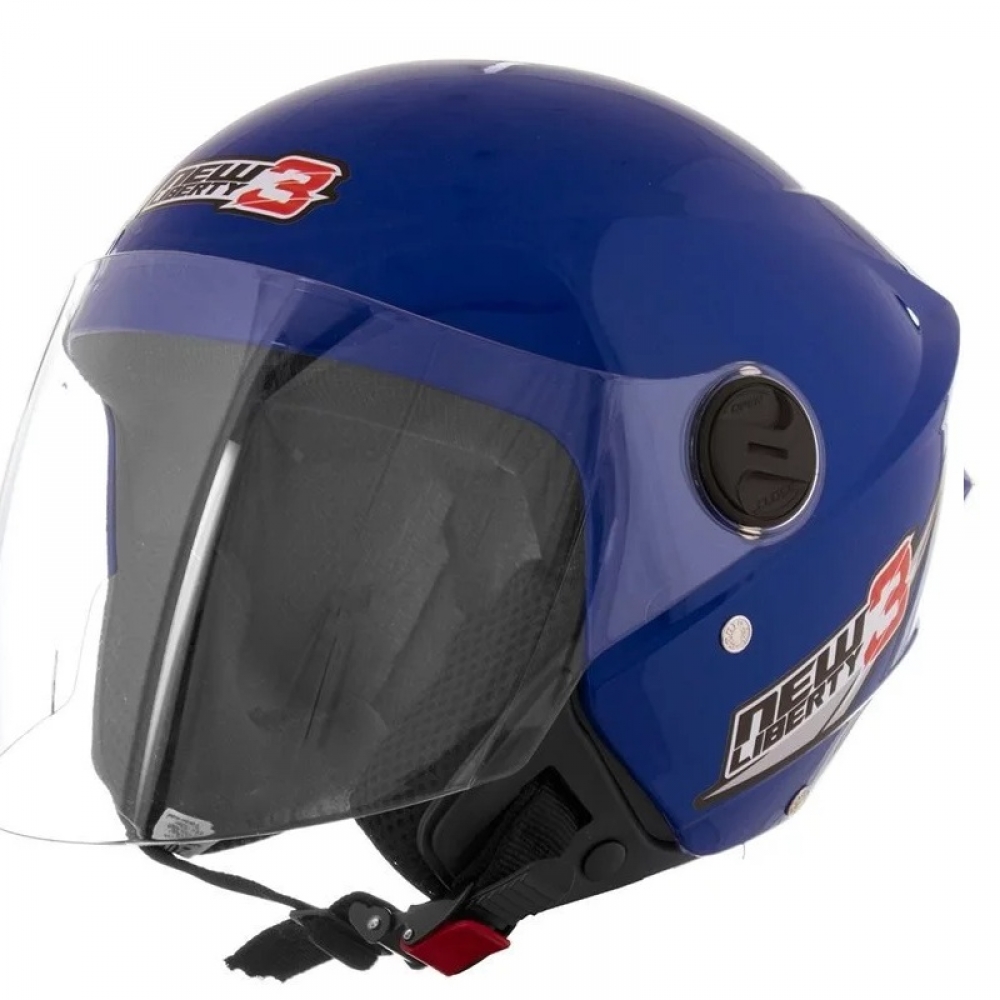 CAPACETE NEW LIBERTY 3 AZUL 60