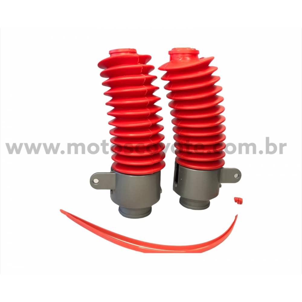 SANFONA BENGALA TITAN 150 09- VERMELHO 13 DENTES