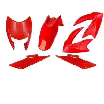 KIT CARENAGEM BROS 150 VERMELHO 09-10 INJETADO