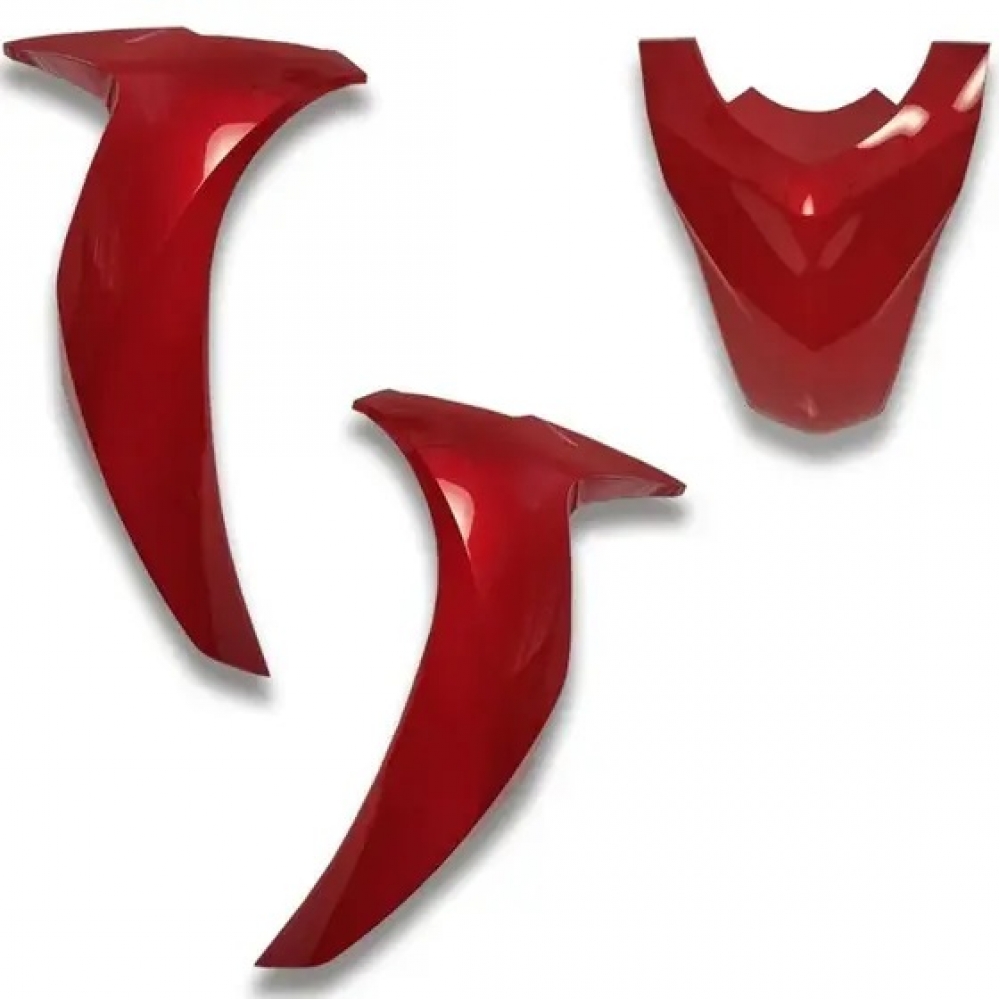 BICO FRONTAL BIZ 125 VERMELHO 18 EX