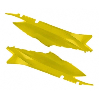 TAMPA LATERAL BIZ 125 AMARELO 08-09/ BIZ 125+ AMAR