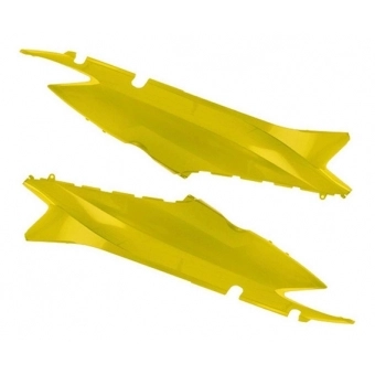 TAMPA LATERAL BIZ 125 AMARELO 08-09/ BIZ 125+ AMAR