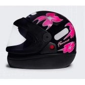 CAPACETE SAN MARINO PRETO 56 FEMME