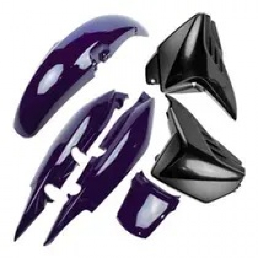 KIT CARENAGEM FAN 125 ROXO 11/12