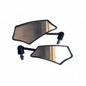 RETROVISOR GOLD BASE ROSA ARTICULADO (PAR)