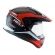 CAPACETE CROSS VISION ZIG VERMELHO/ PRETO 56