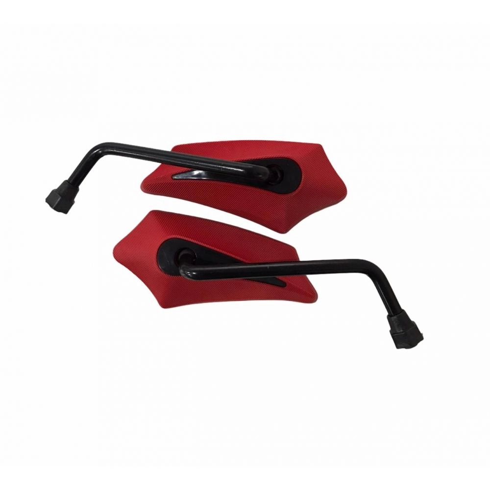 RETROVISOR GOLD VERMELHO P/ YAMAHA