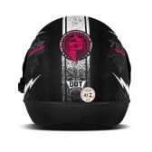 CAPACETE SUPER SPORT PRETO/ROSA 60 788