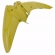 PARALAMA DIANT. BIZ 100 AMARELO 98/99