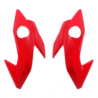 CARENAGEM FAROL LATERAL TITAN 160 VERMELHO 17 EX