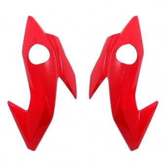 CARENAGEM FAROL LATERAL TITAN 160 VERMELHO 17 EX