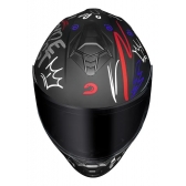 CAPACETE HIT FASTER MATTE BLACK/RED 58/M