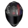 CAPACETE HIT FASTER MATTE BLACK/RED 58/M