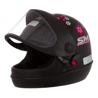 CAPACETE SM PRETO 56 FEMME