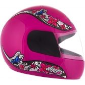 CAPACETE LIBERTY 4 ROSA 54 INFANTIL