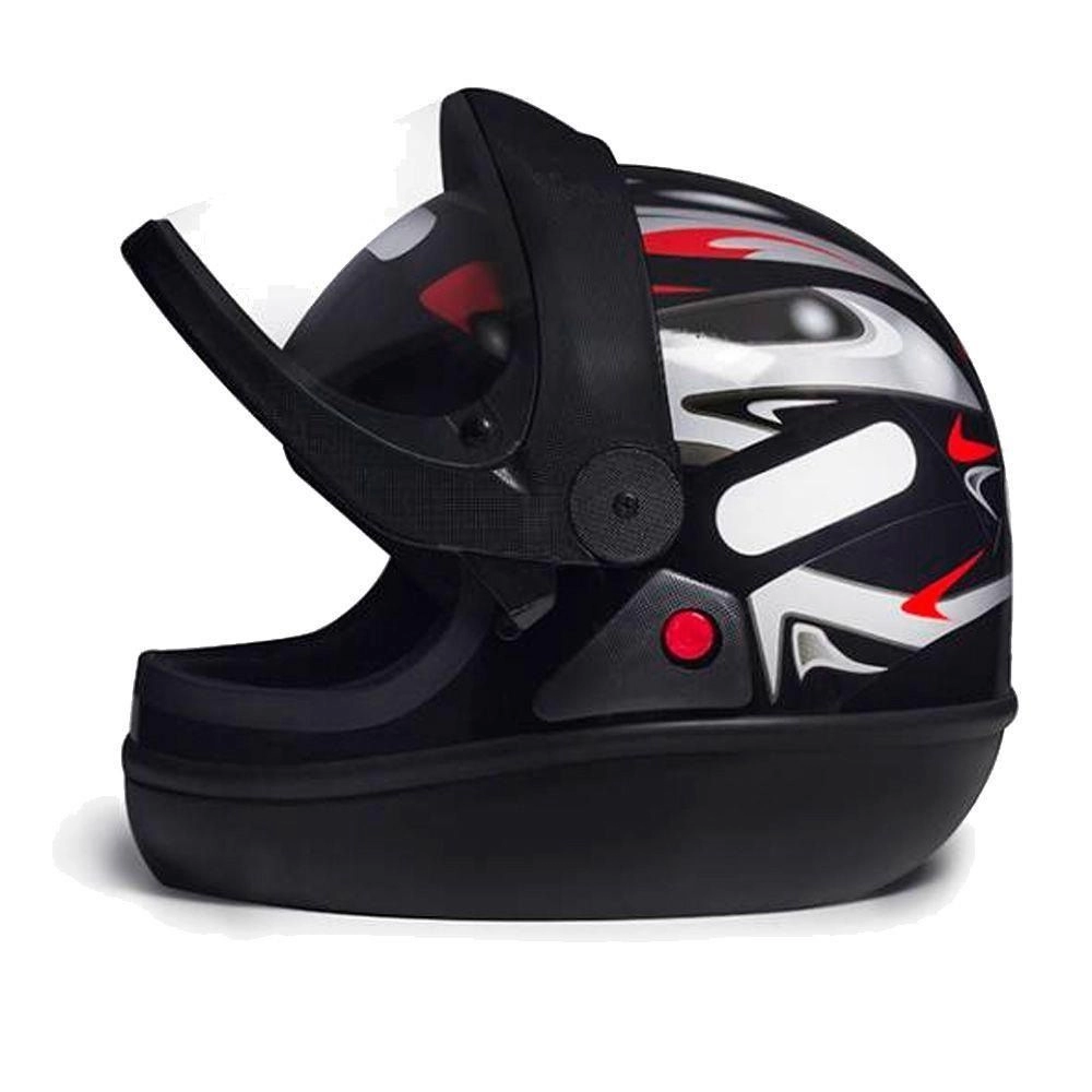 CAPACETE SAN MARINO PRETO 56