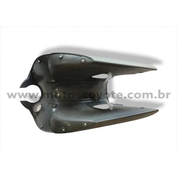 PROTETOR PERNAS BIZ 125 06-08 CINZA