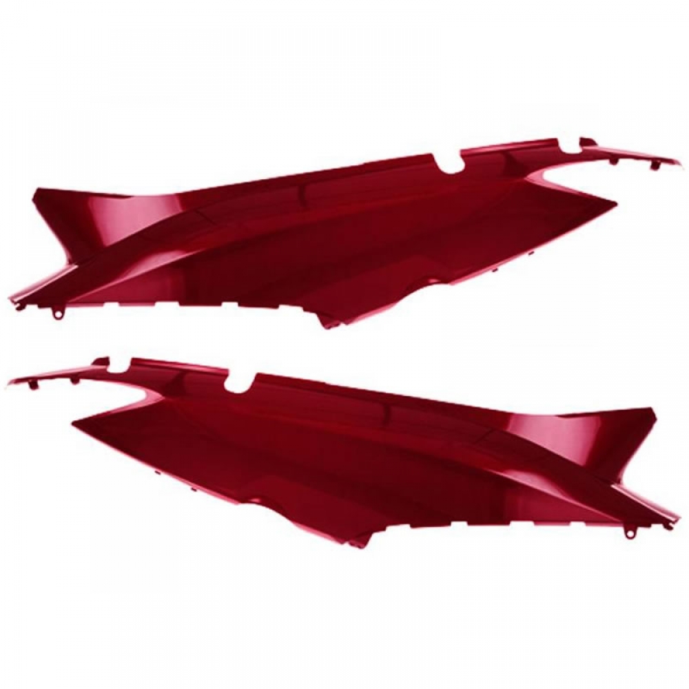 TAMPA LATERAL BIZ 125 VERMELHO 10/ BIZ 125+ VERMEL