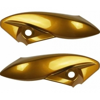 CARENAGEM FAROL LATERAL CB 300 AMARELO 09-11