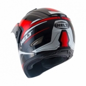 CAPACETE CROSS VISION ZIG VERMELHO/ PRETO 60