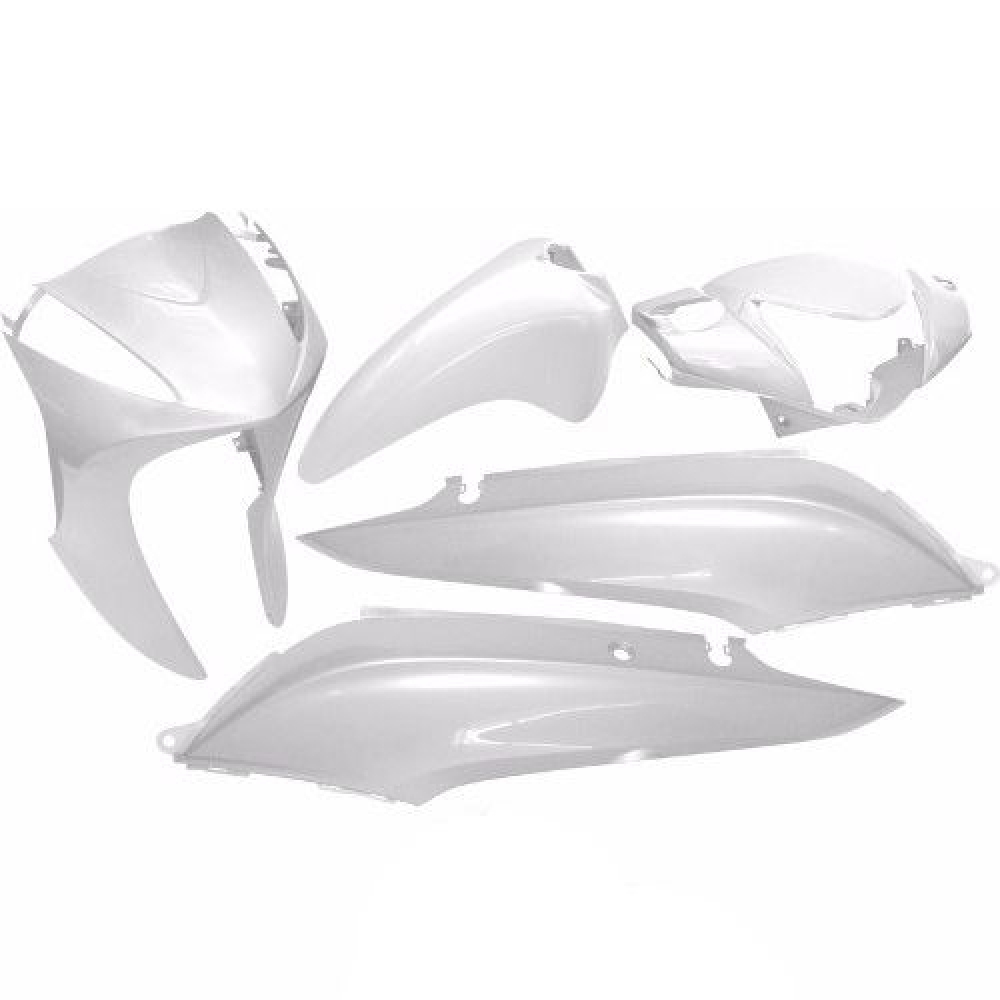 KIT CARENAGEM BIZ 125 BRANCO 13-14 EX